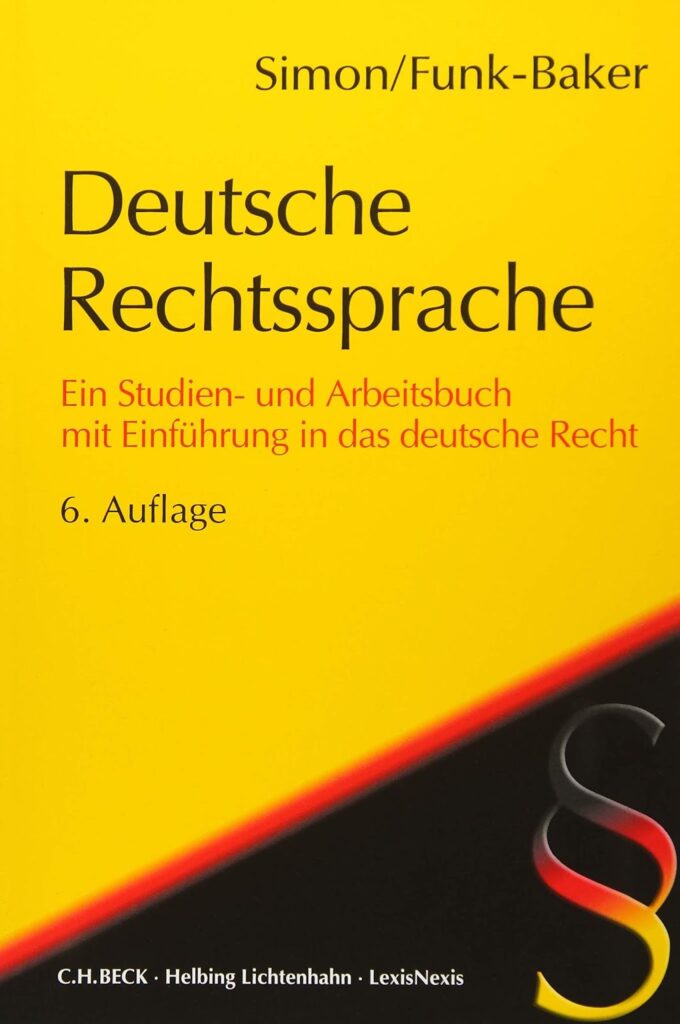 Deutsche Rechtssprache Free Download PDF - تعلم اللغة الالمانية Deutsch Ar