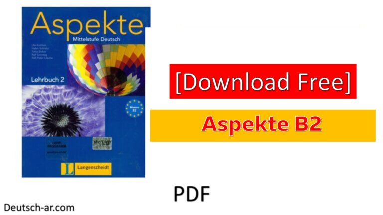 Aspekte B2 Free Download Pdf + Audios + Answers - تعلم اللغة الالمانية ...