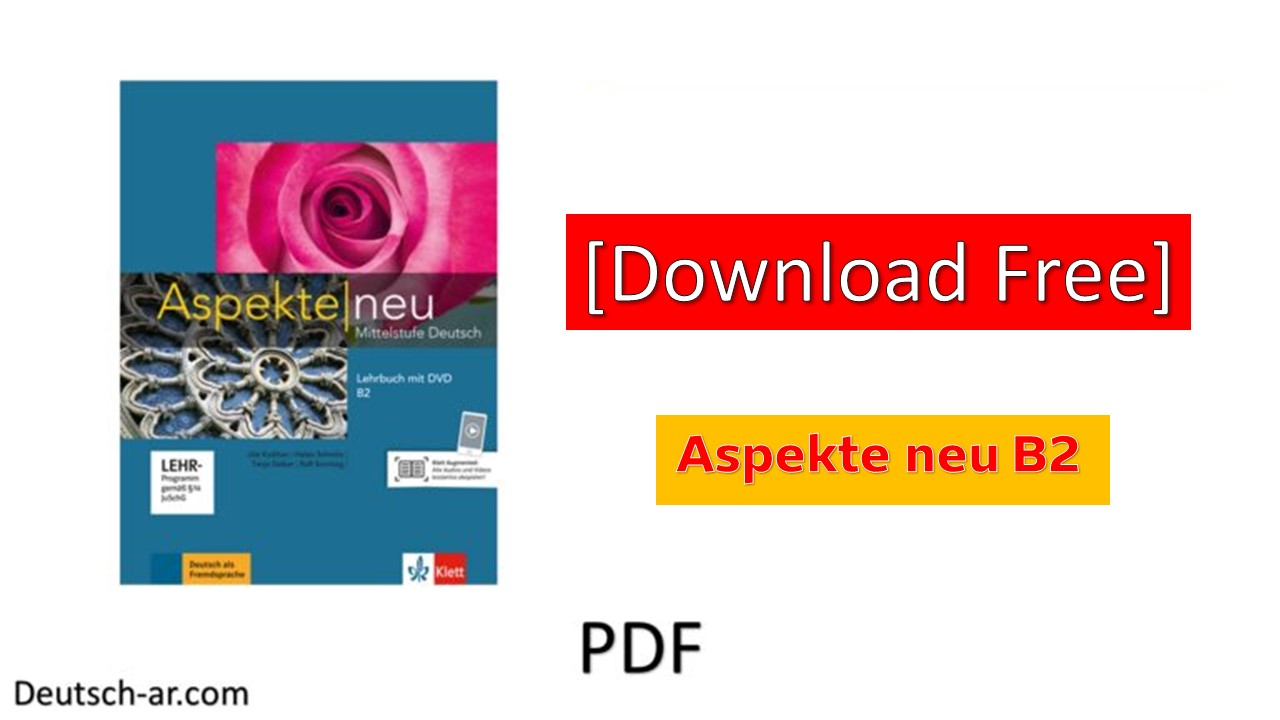 Aspekte Neu B2 Free Download Pdf + Audios - تعلم اللغة الالمانية Deutsch Ar