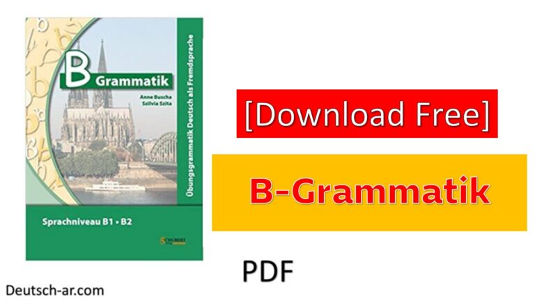 B-Grammatik B1-B2 Free Download Pdf - تعلم اللغة الالمانية Deutsch Ar