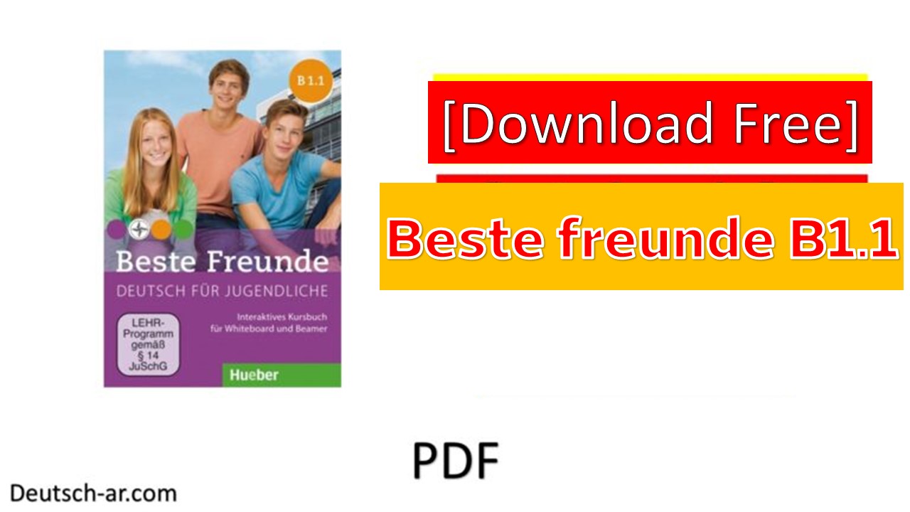 Beste Freunde B1.1 Interaktives Kursbuch Free Download PDF + Audios ...