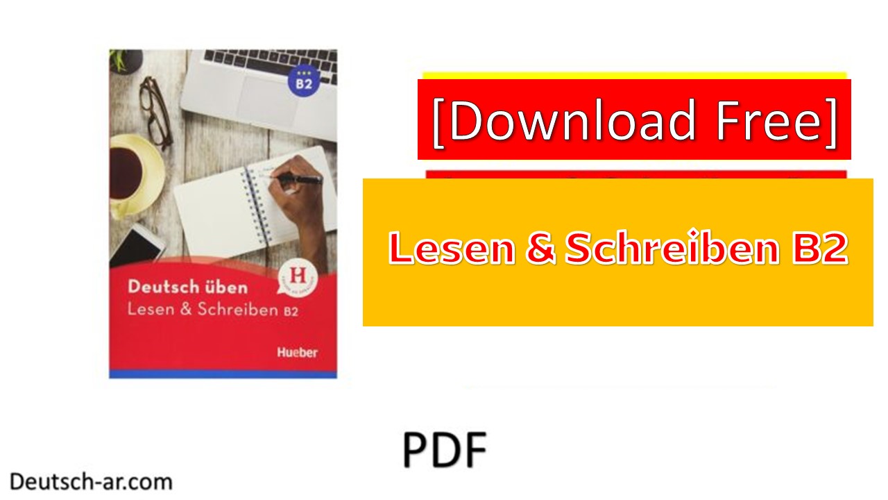 Lesen & Schreiben B2 Free Download PDF - تعلم اللغة الالمانية Deutsch Ar